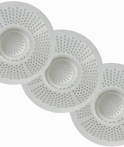 3 Pack Hairstopper Shower Drain Cover