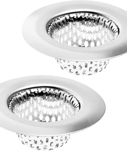 2 Pack Stainless Steel Utility Sink Strainer