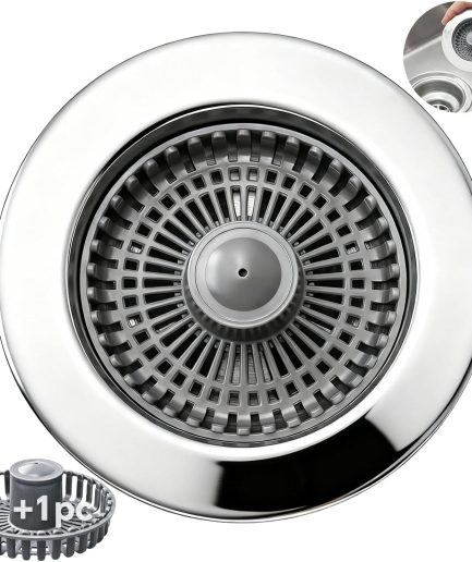 Solid Brass 3 in 1 Kitchen Sink Strainer