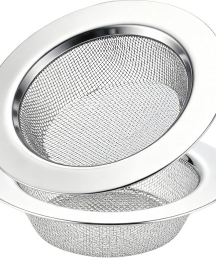 2 PCS Stainless Steel Kitchen Sink Strainer